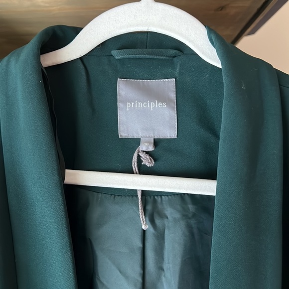 Principles green blazer - Picture 2 of 3